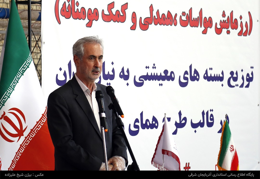 ابراز رضایت استاندار آذربایجان شرقی از عملکرد هلال احمر